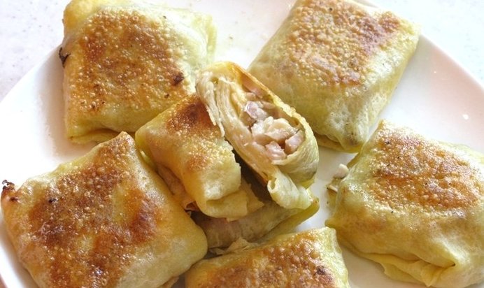 Блинчики с сыром