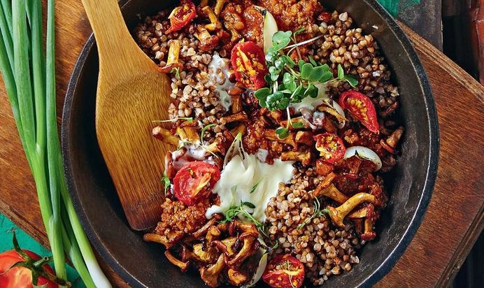 Гречка по-болонски