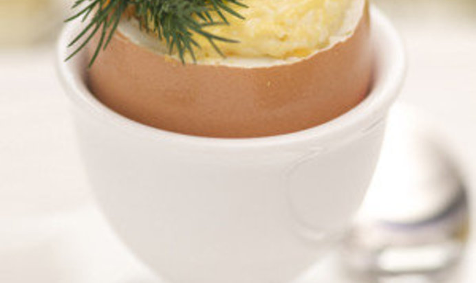 Омлет в скорлупках