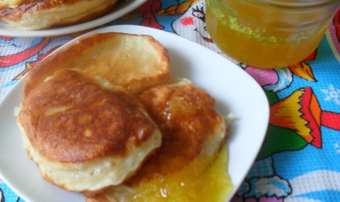 Оладьи на дрожжах