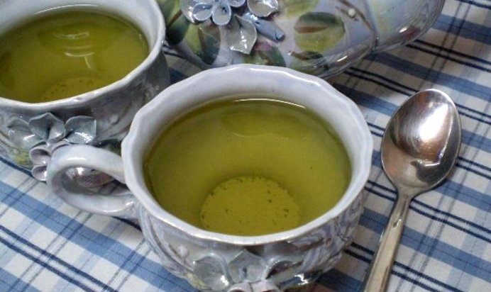 Мате с мятой и имбирем