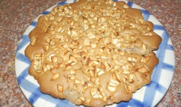 Шарлотка в микроволновке