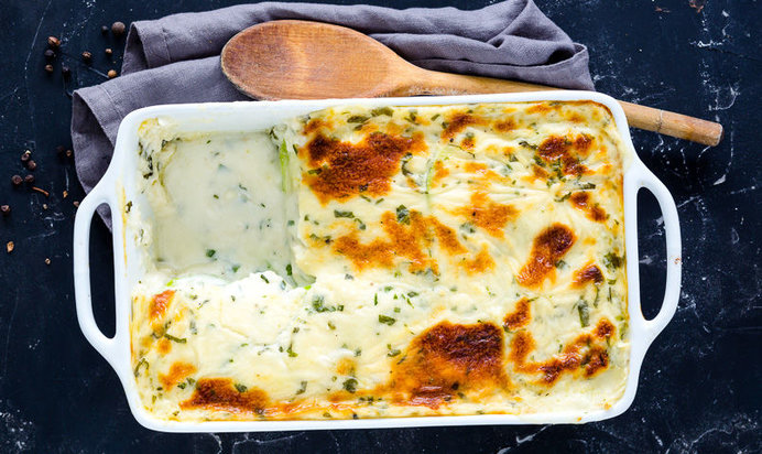 Запеканка из кабачков с сыром