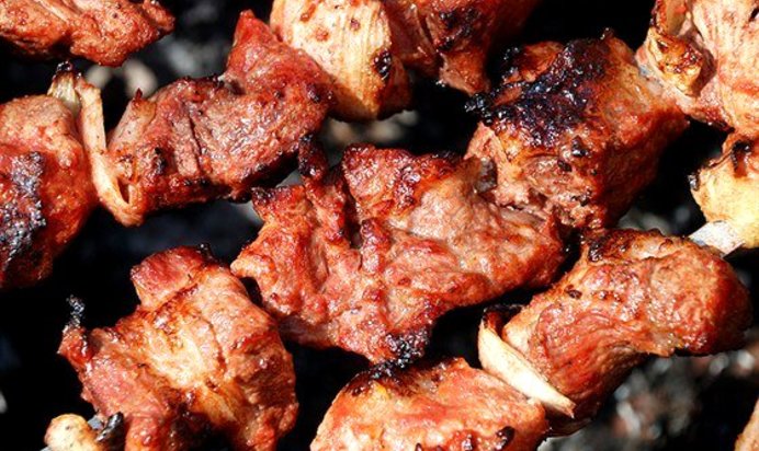 Шашлык из свинины в уксусе