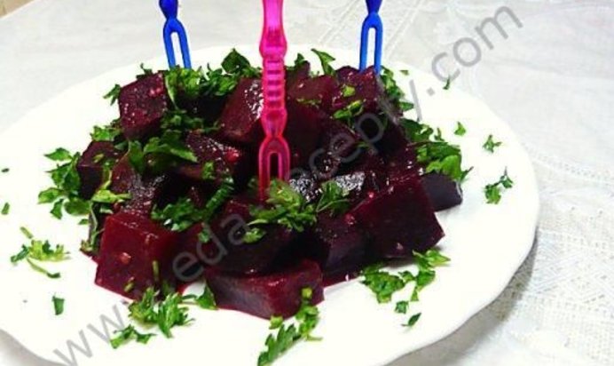 Свекольный салат по-французки