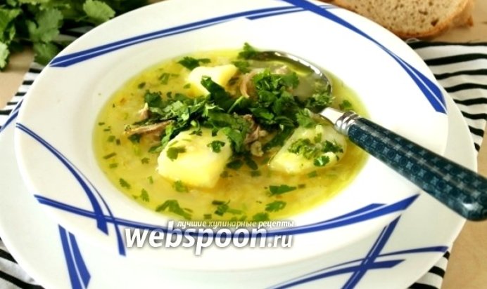 Суп рисовый на курином бульоне