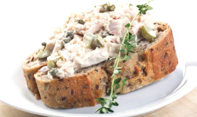 Бутербродная паста из тунца