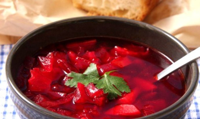 Бульон-«борщок»