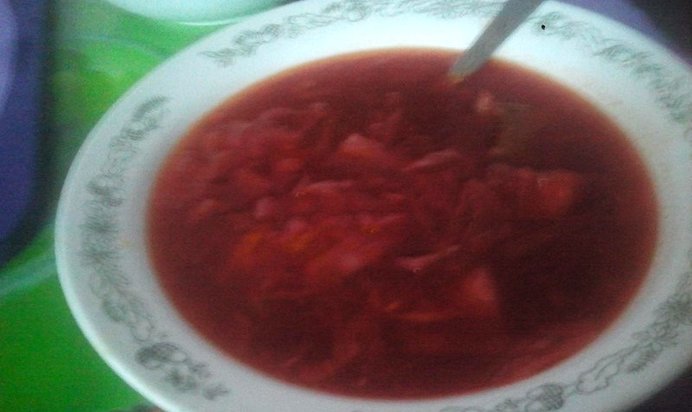 Красный борщ в мультиварке