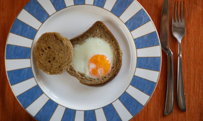 Яичница в иллюминаторе