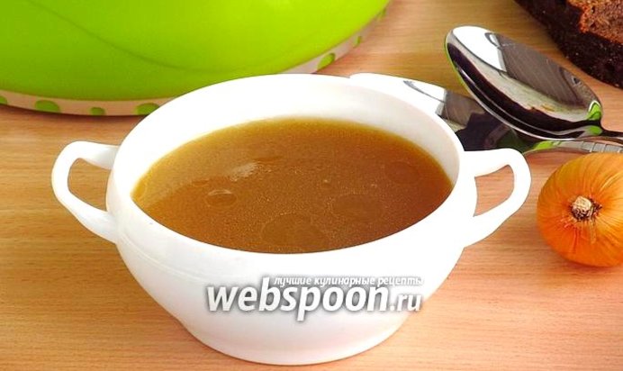 Базовый рецепт приготовления костного бульона