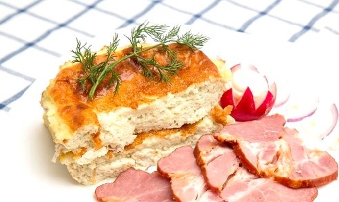 Яичная запеканка