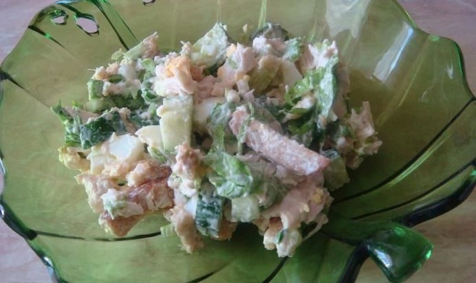 Салат Цезарь Fusion