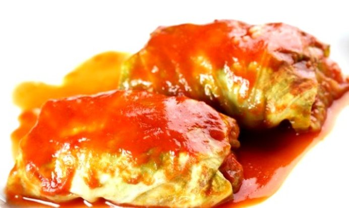 Постные голубцы с картошкой