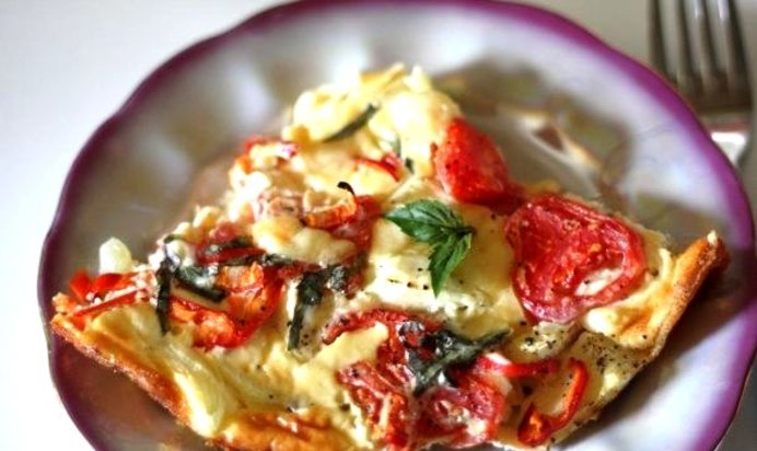 Омлет из кабачков в духовке