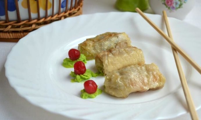 Нежнейшие постные голубцы на зубок