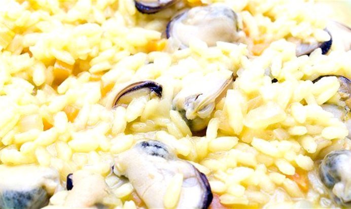 Ризотто с морепродуктами