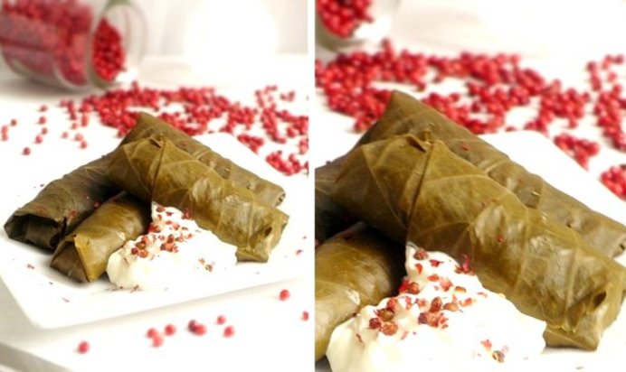 Долма в виноградных листьях в мультиварке