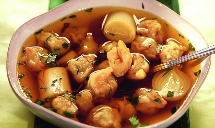 Дюшбара, азербайджанские пельмени