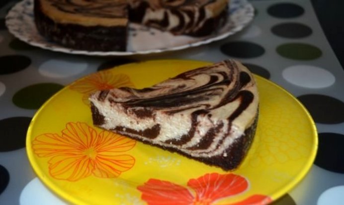 Кекс мраморный в мультиварке