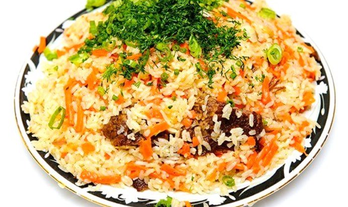 Узбекский плов с бараньим салом