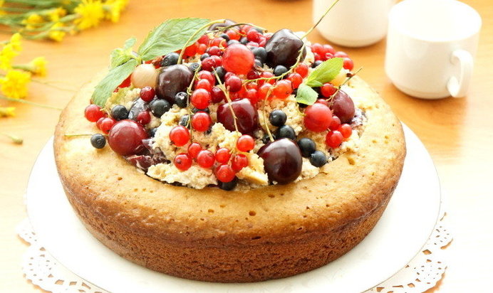 Блины на соде