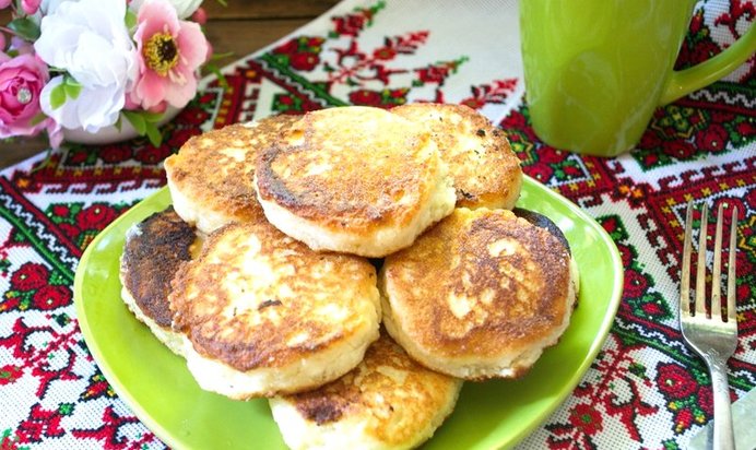 Сырники с манкой