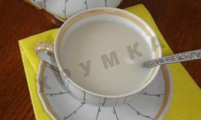 Чай с молоком