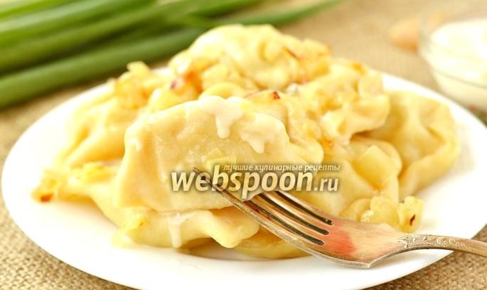 Вареники с картошкой в мультиварке