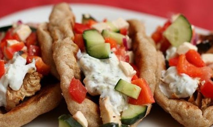 Гирос с курицей