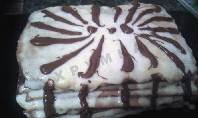 Торт Рыжик растрёпа