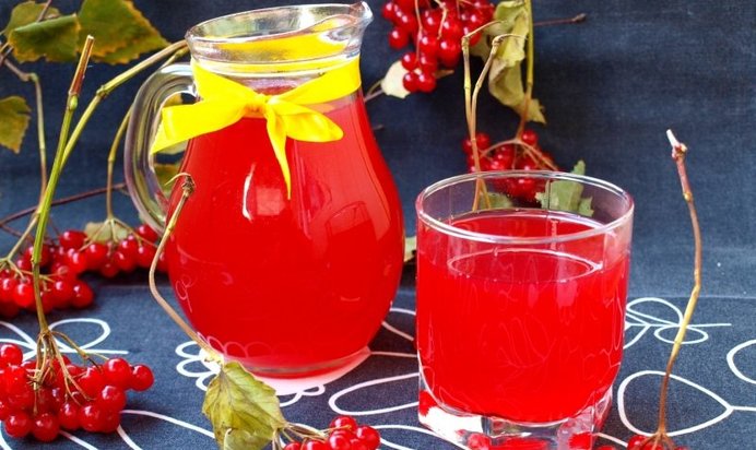 Морс из калины