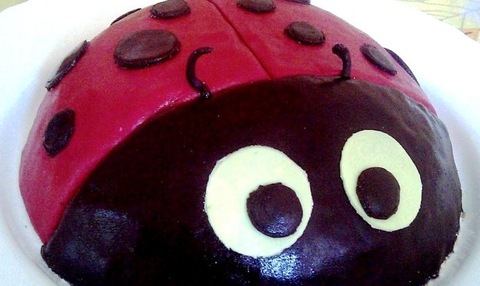 Торт Божья коровка