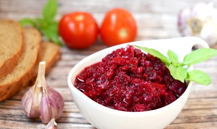 Борщ на зиму с капустой