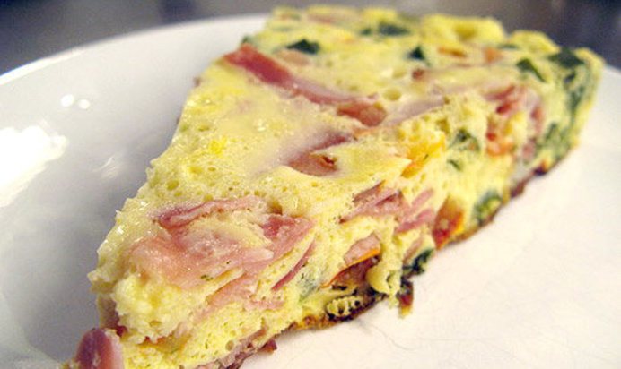 Яичница из страусиного яйца