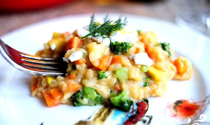 Весеннее ризотто