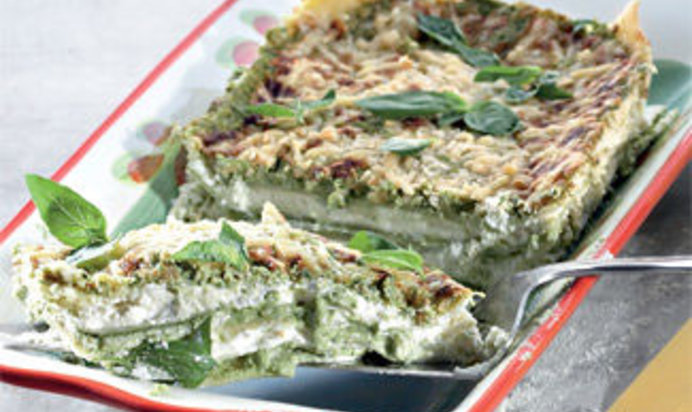 Лигурийская лазанья