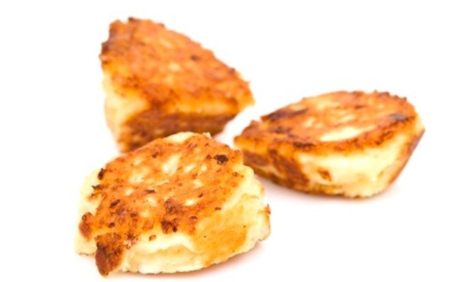 Сырники из творога с картофелем