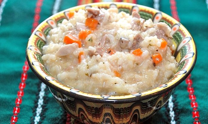 Ризотто с индейкой