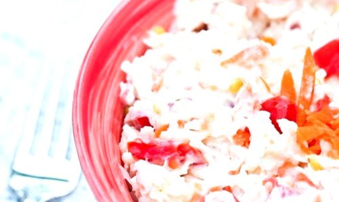 Коулсло с фенхелем