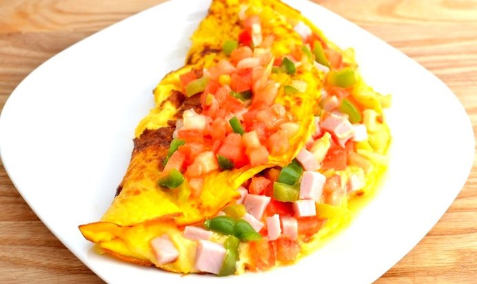 Омлет по-мексикански