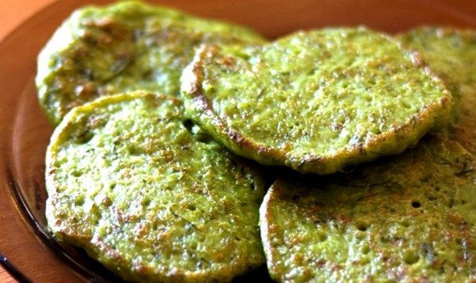 Гороховые оладьи