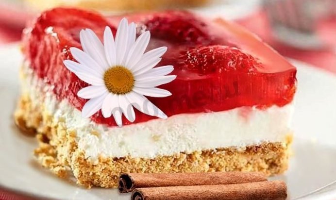 Сливочное пирожное