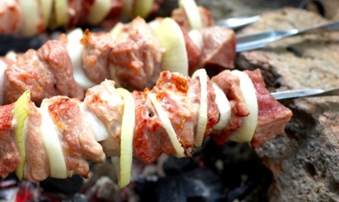 Шашлык из свинины по‑питерски
