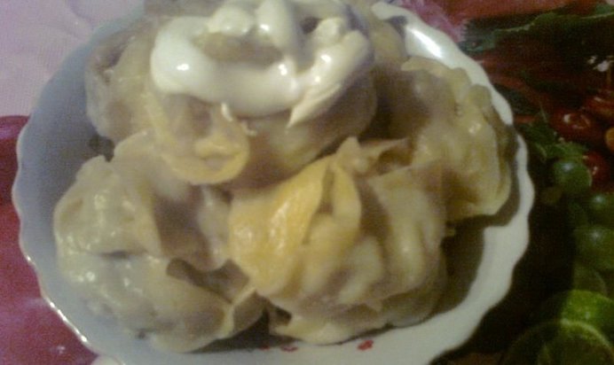 Манты из баранины