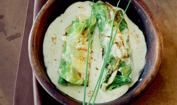 Голубцы с сыром сан-жорже