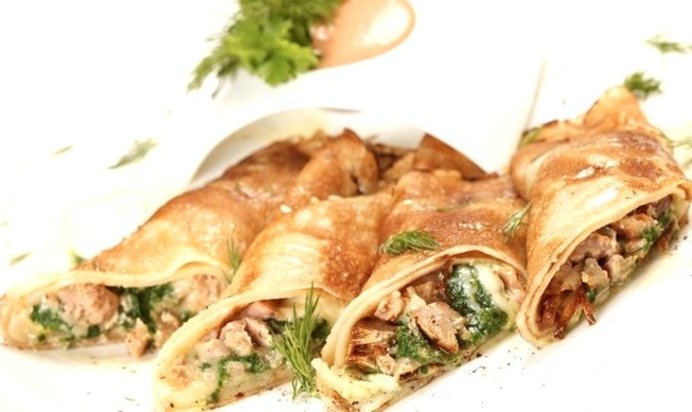 Блины на пару