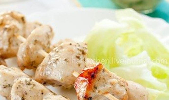 Куриные шашлычки
