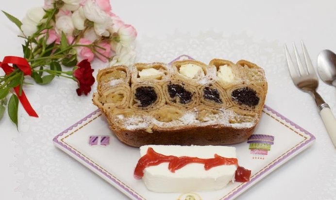 Блинная запеканка Дары осени