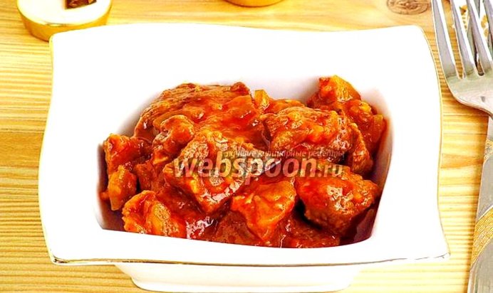 Солянка мясная по-грузински в мультиварке